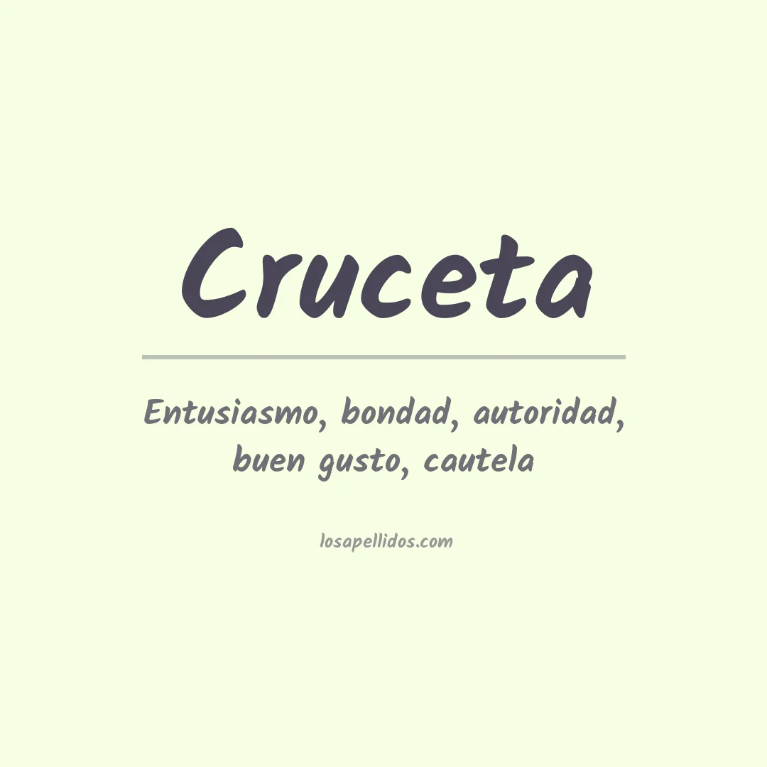 Apellido Cruceta