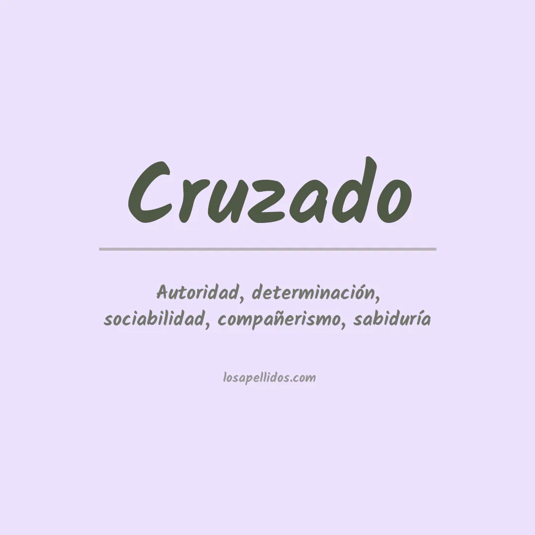Apellido Cruzado