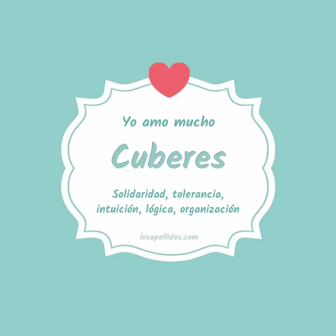 Yo amo mucho Cuberes