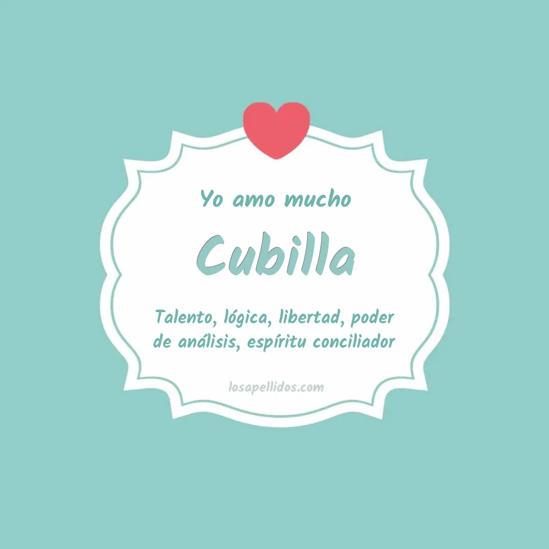 Yo amo mucho Cubilla