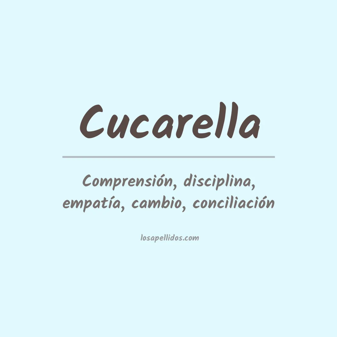 Apellido Cucarella