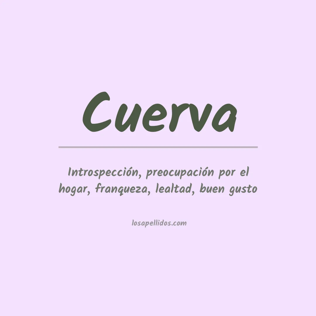Apellido Cuerva