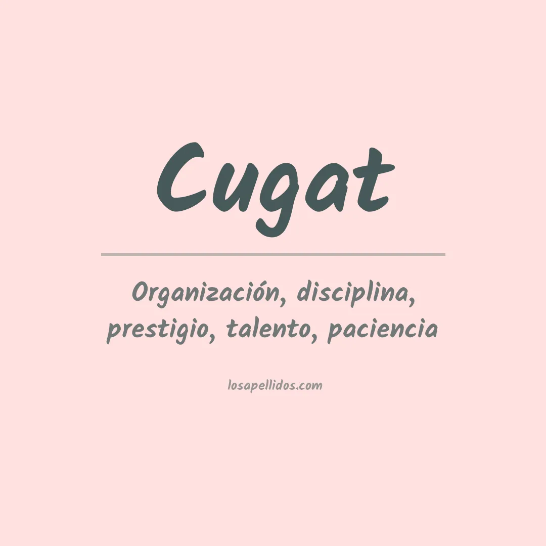 Apellido Cugat