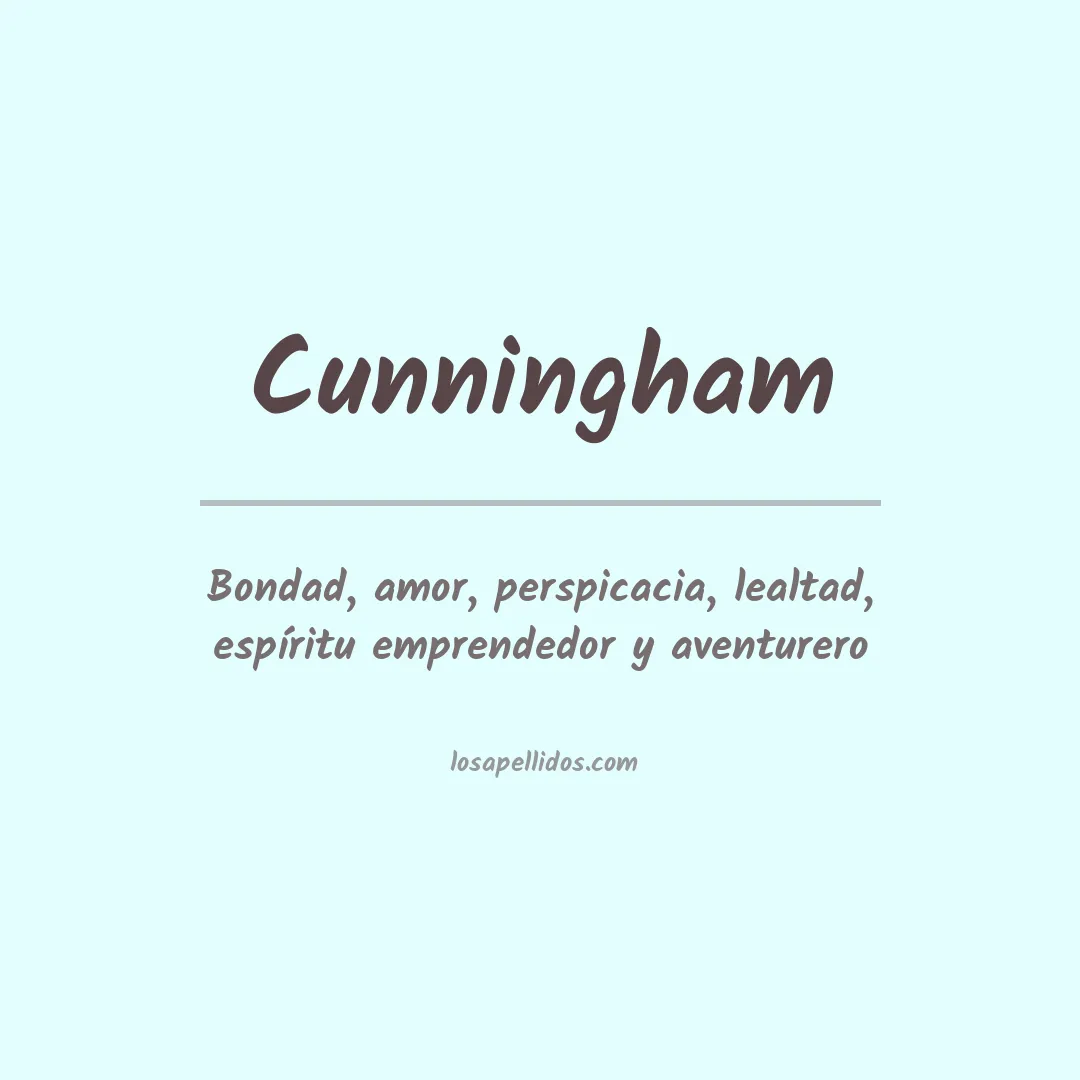 Apellido Cunningham