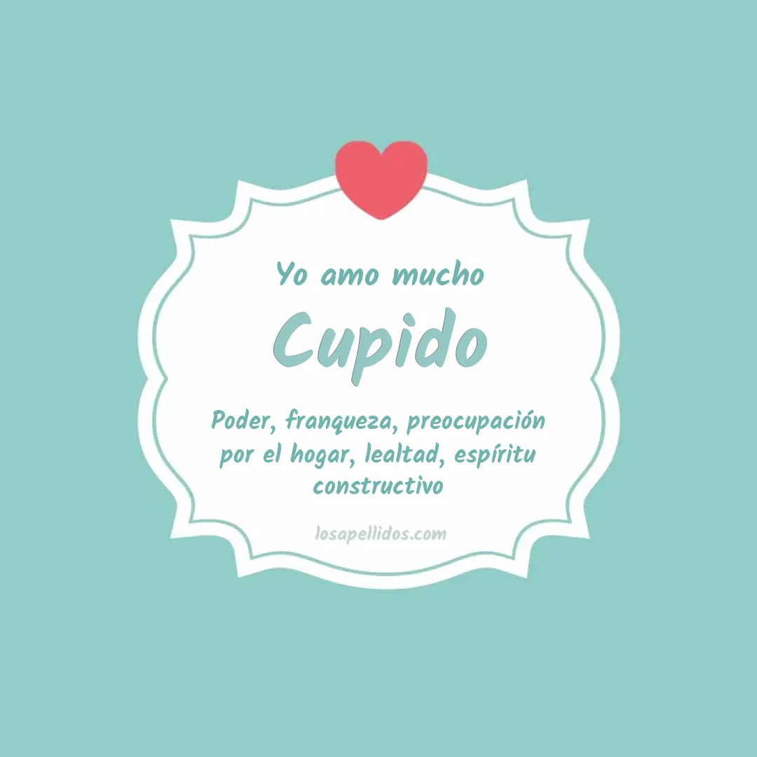 Yo amo mucho Cupido