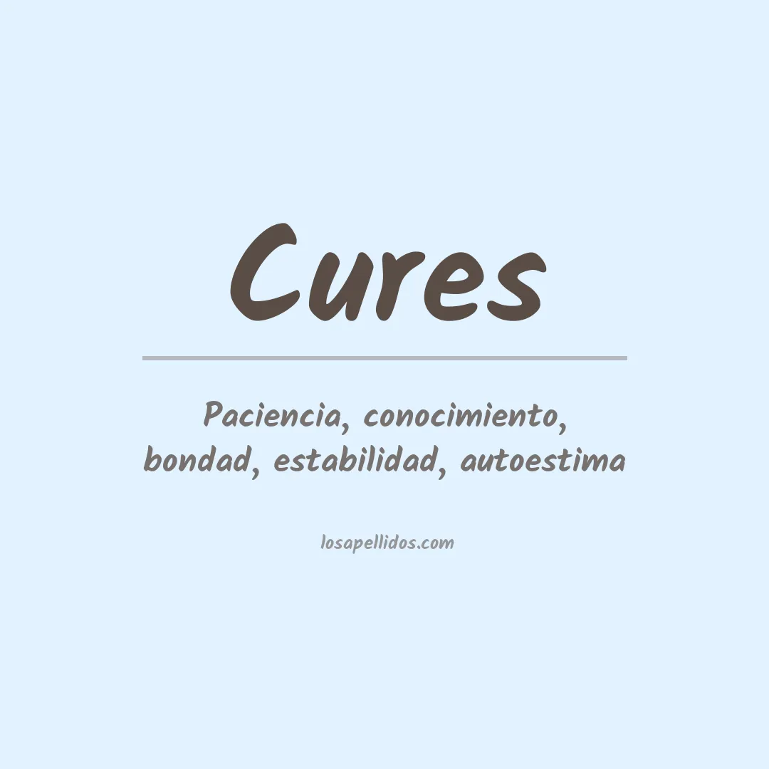 Apellido Cures