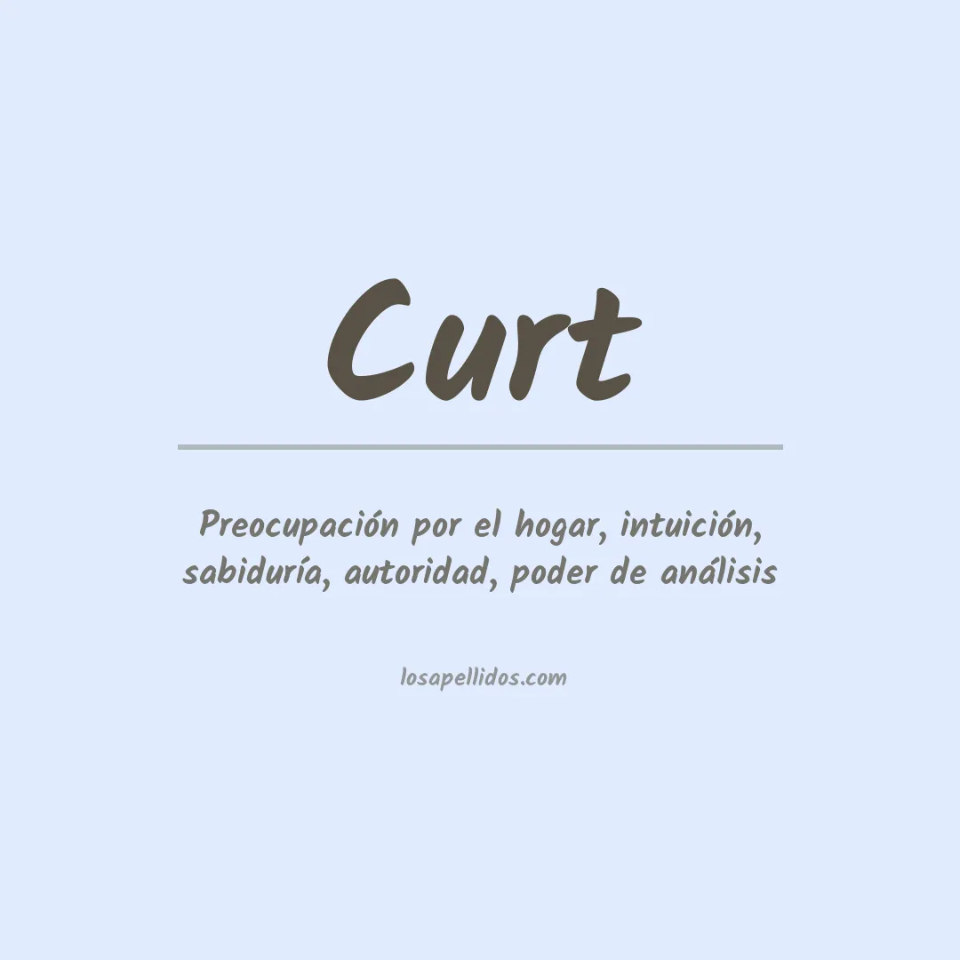 Apellido Curt
