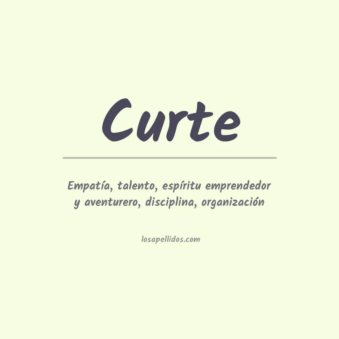 Apellido Curte