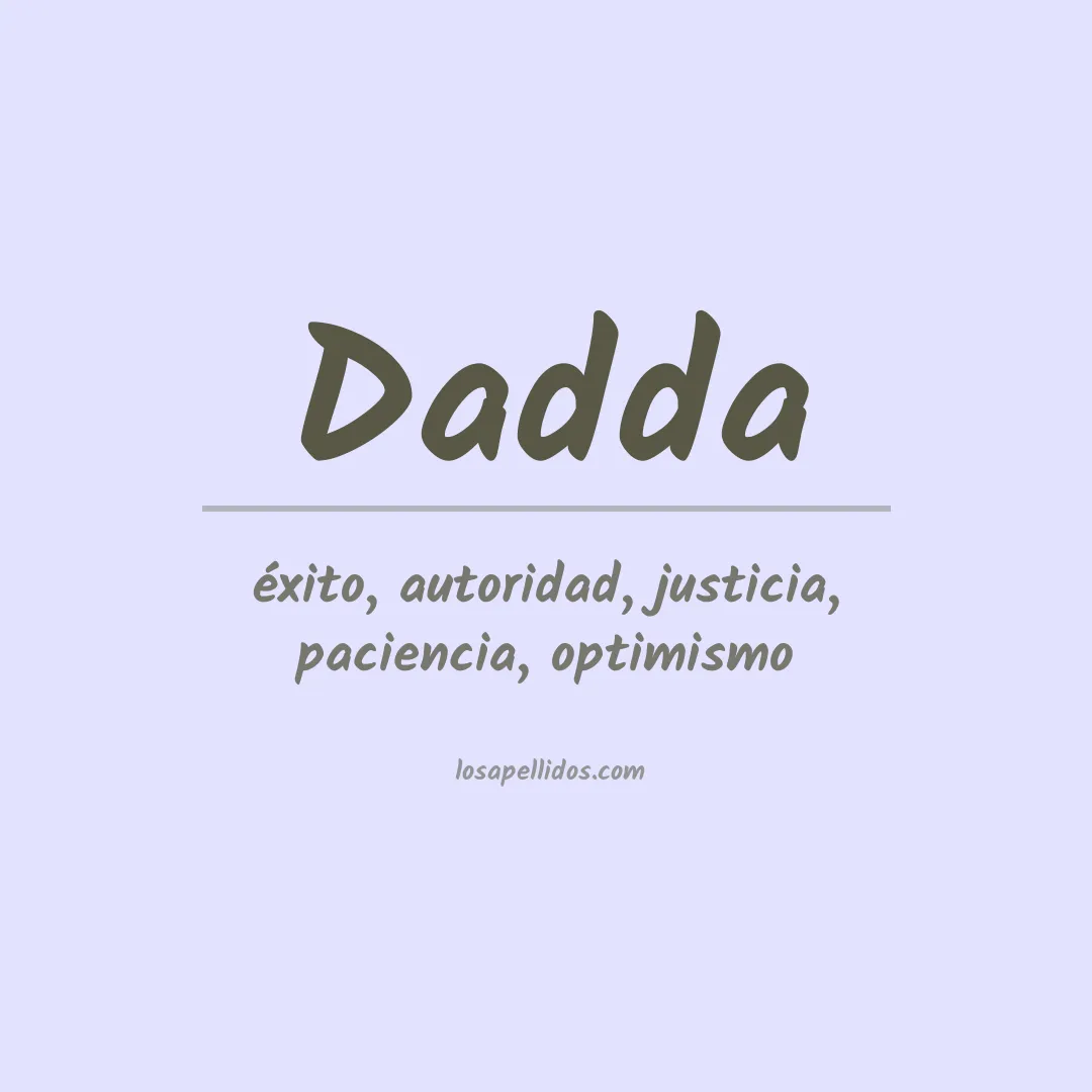 Apellido Dadda