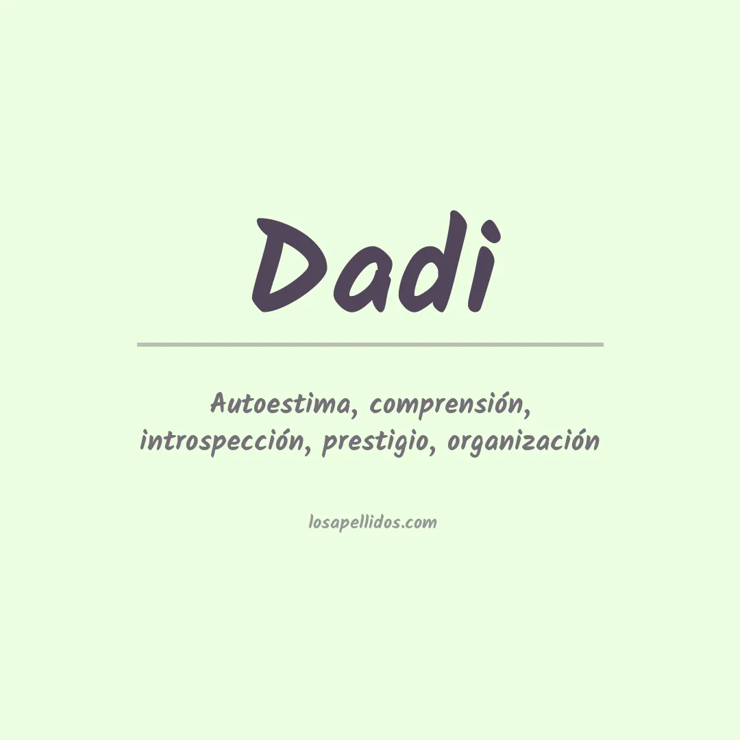 Apellido Dadi