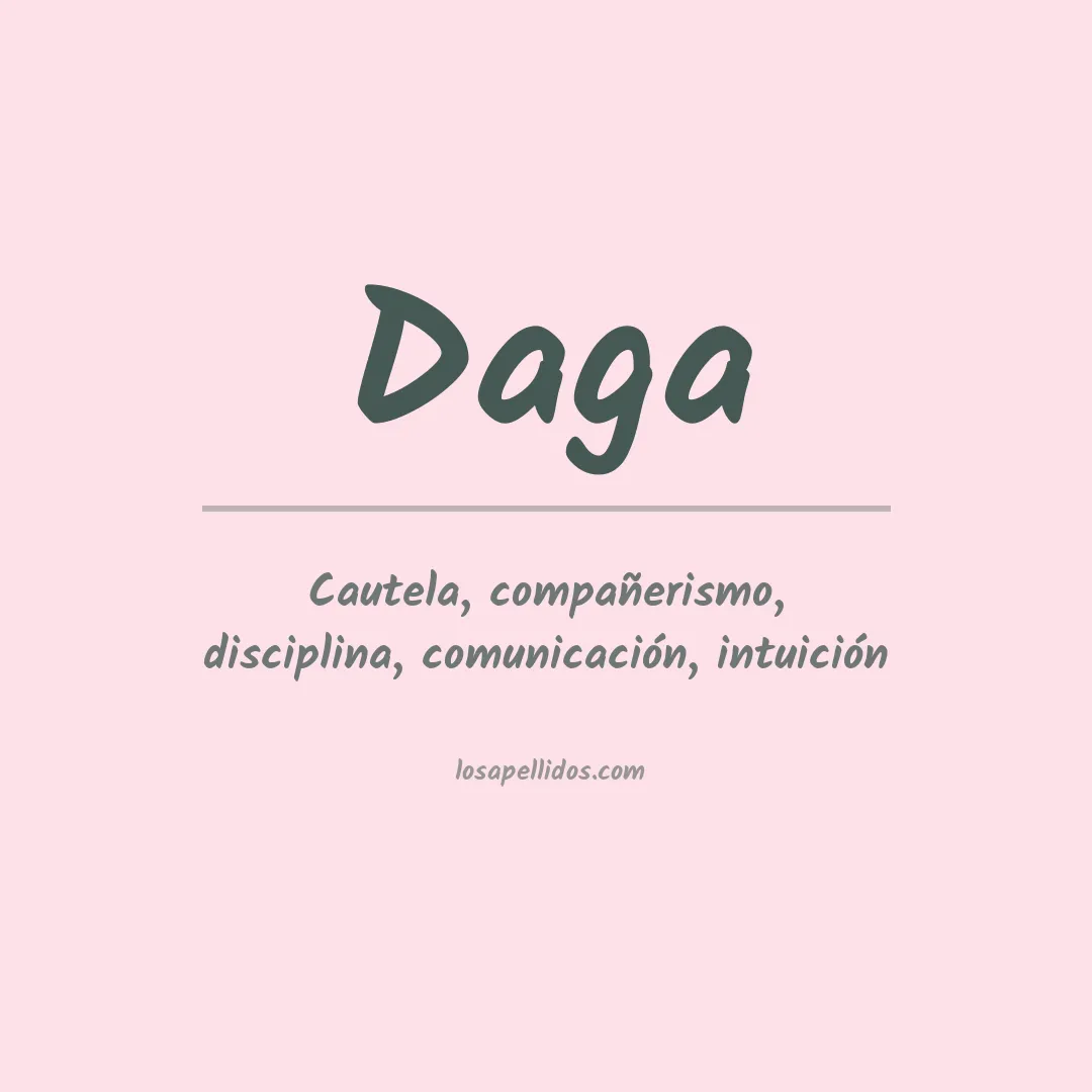 Apellido Daga