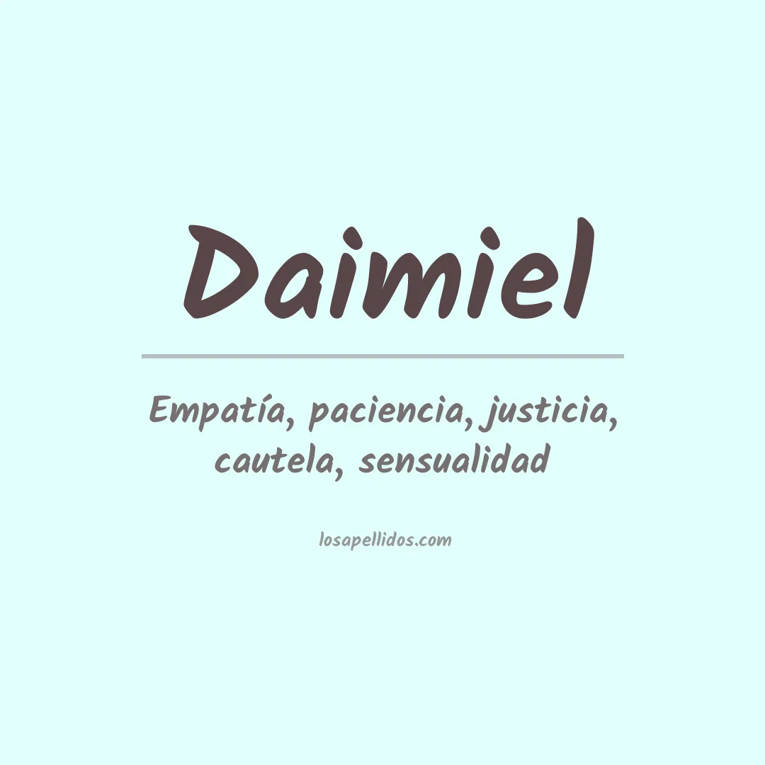 Significado del Apellido Daimiel