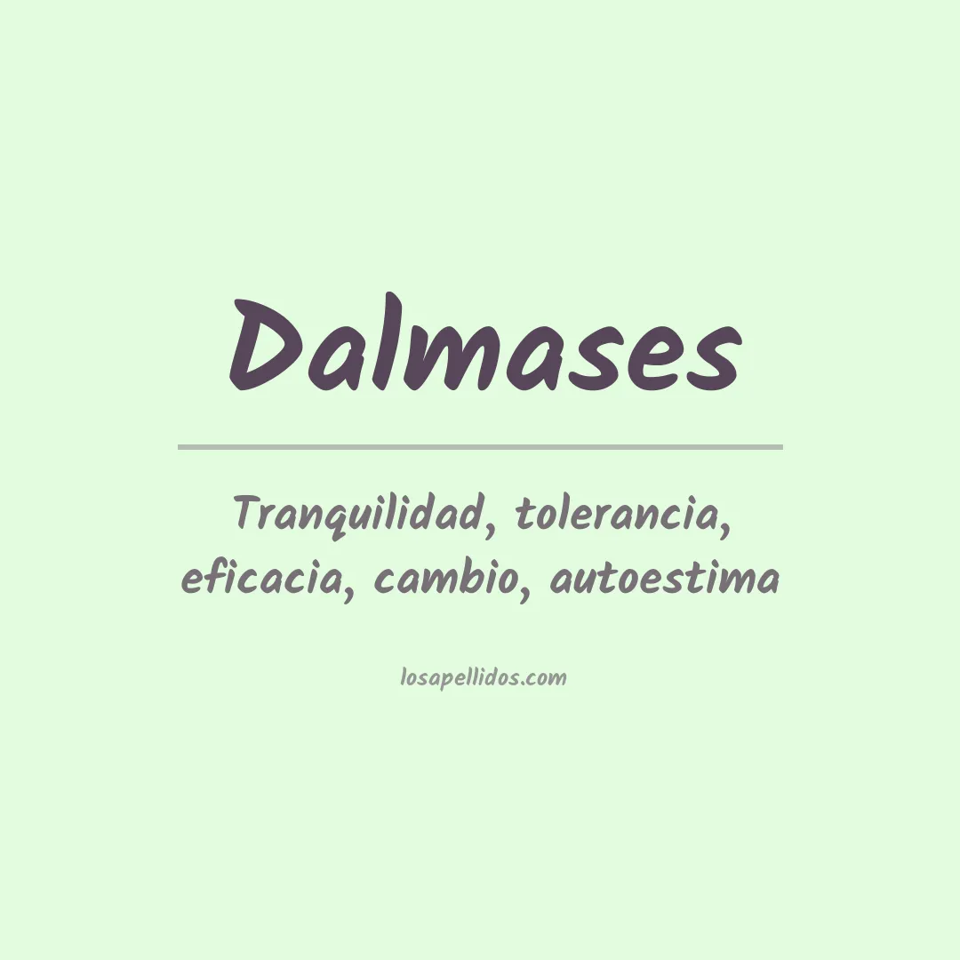 Apellido Dalmases