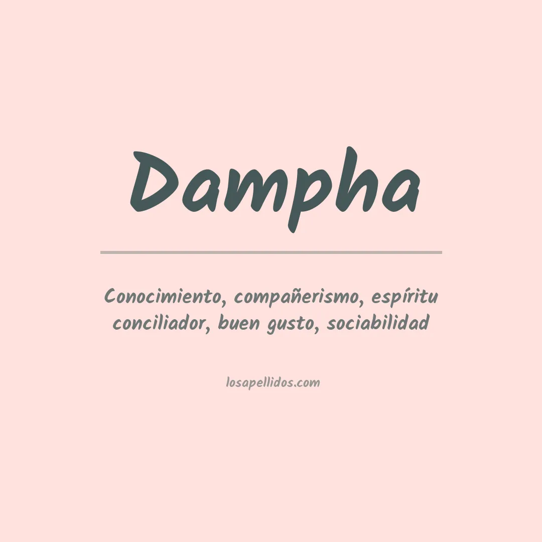Apellido Dampha