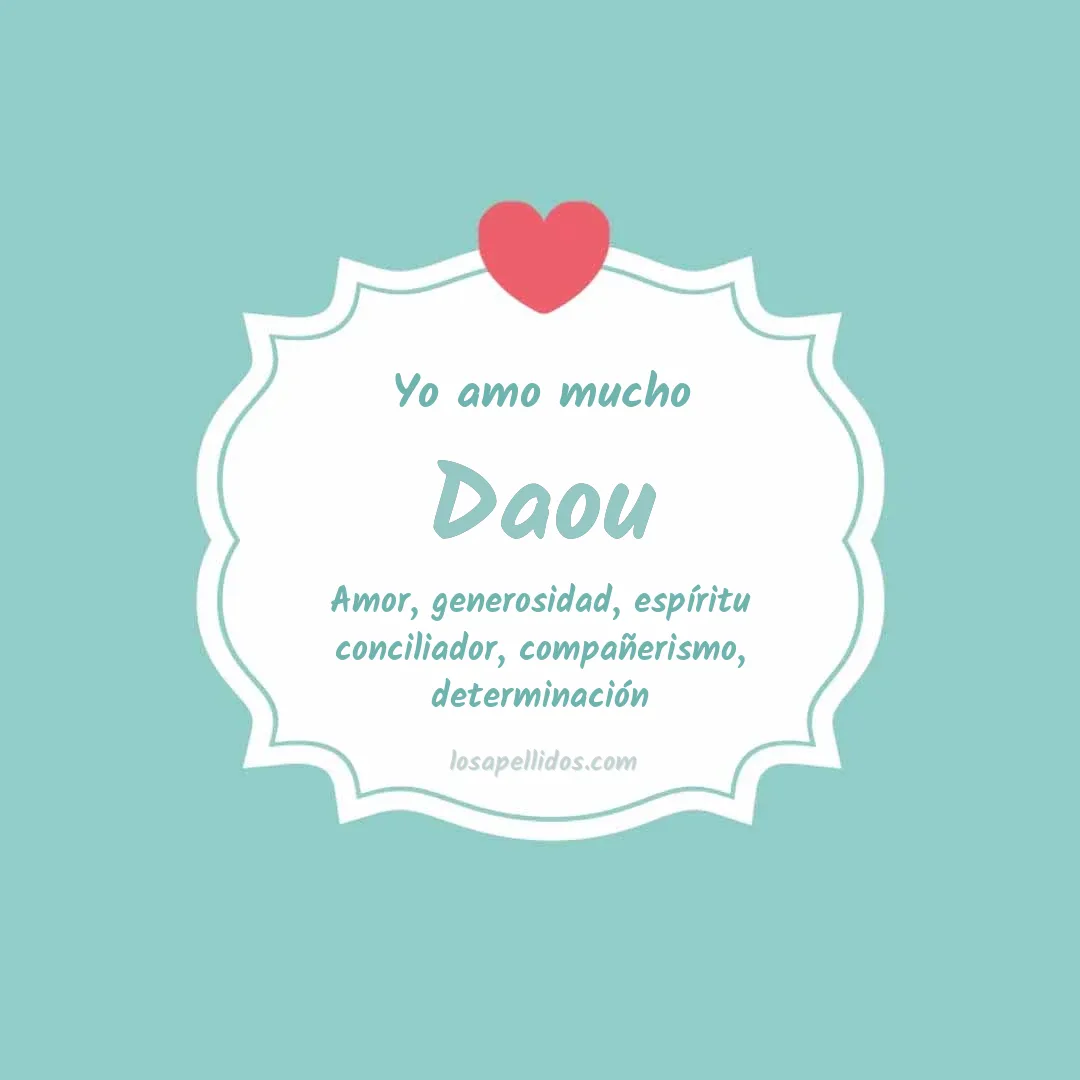 Yo amo mucho Daou