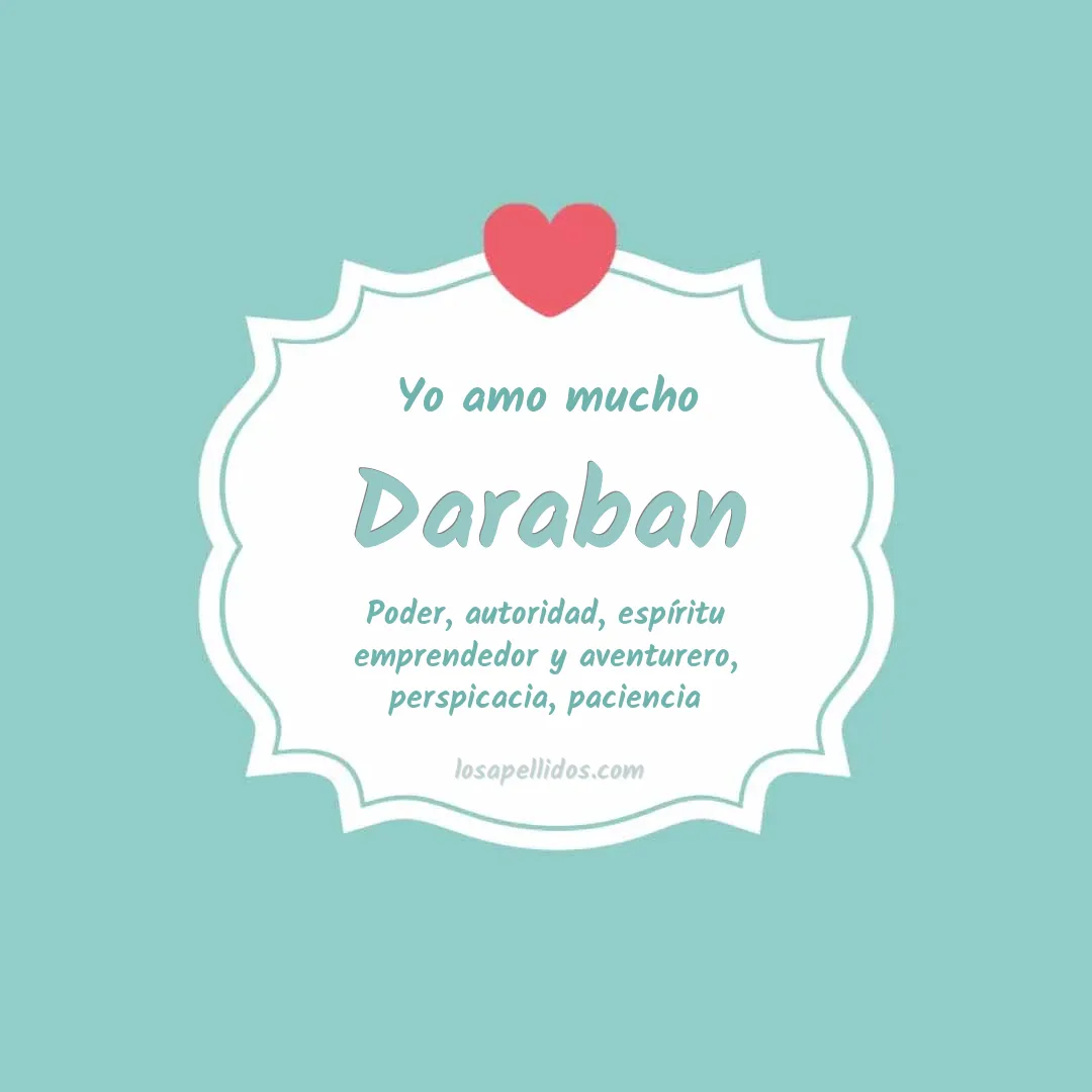 Yo amo mucho Daraban