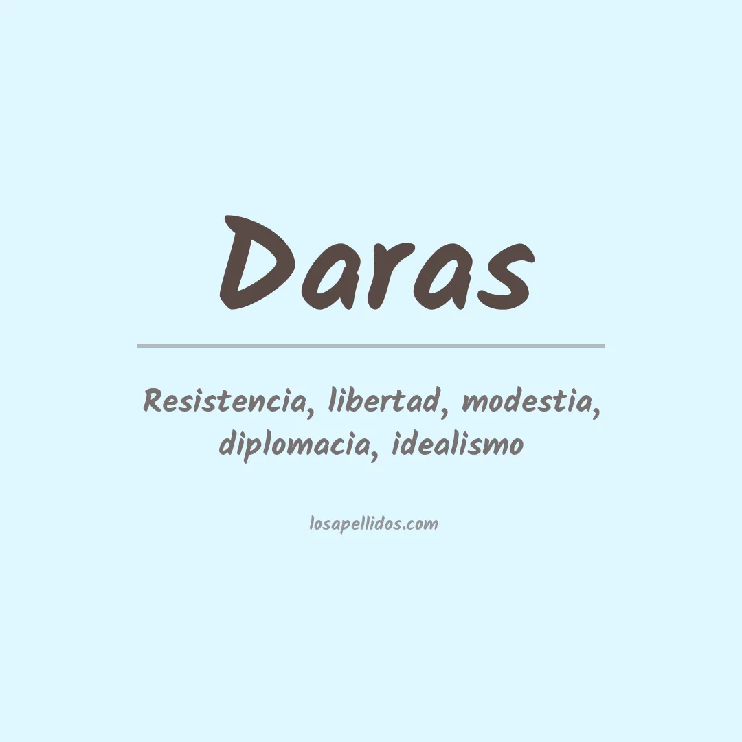 Apellido Daras