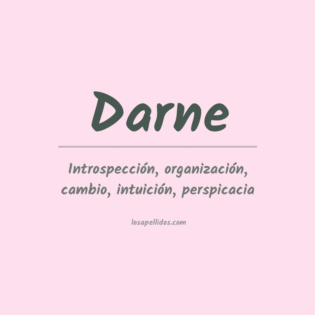 Apellido Darne