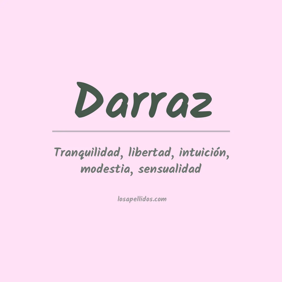 Apellido Darraz