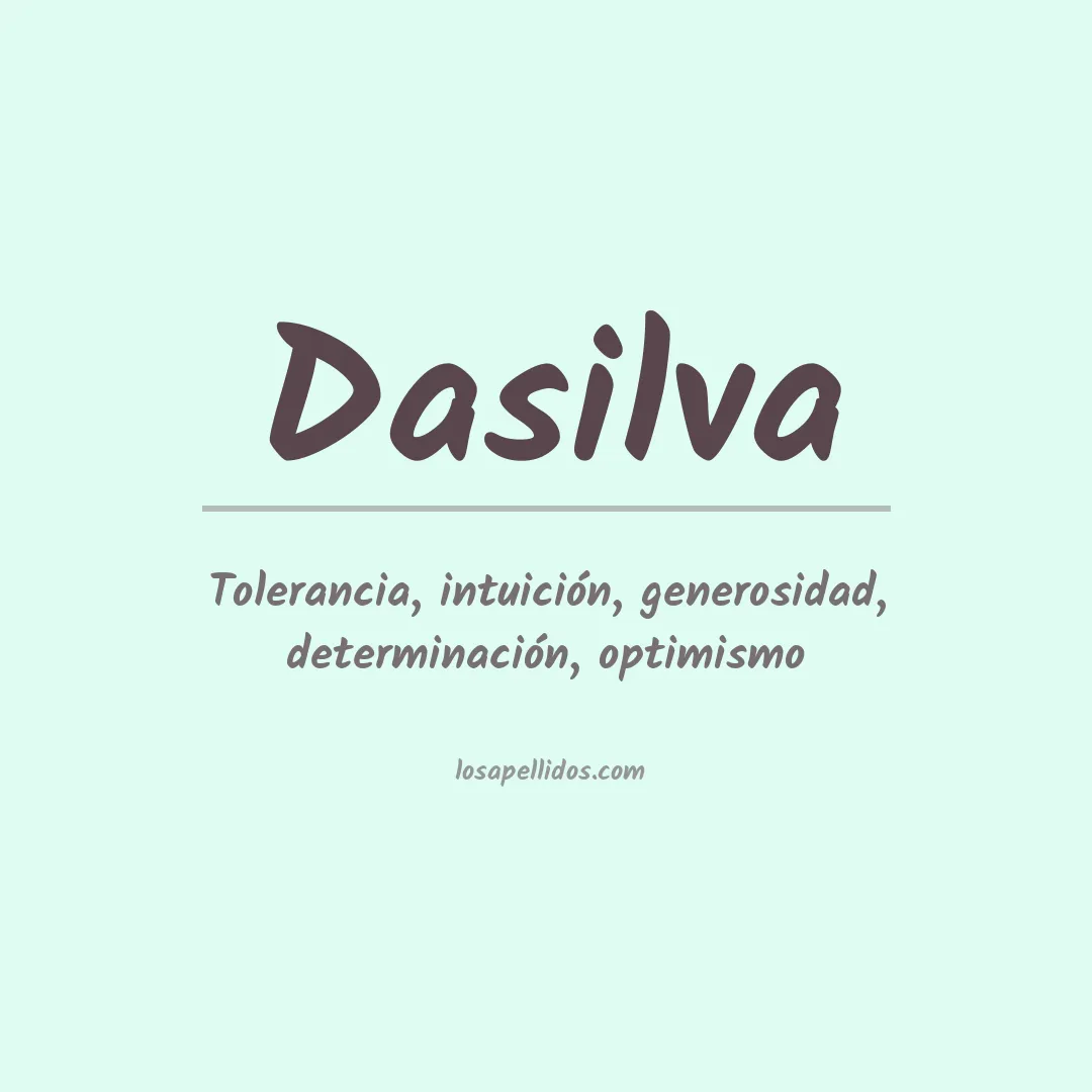 Apellido Dasilva