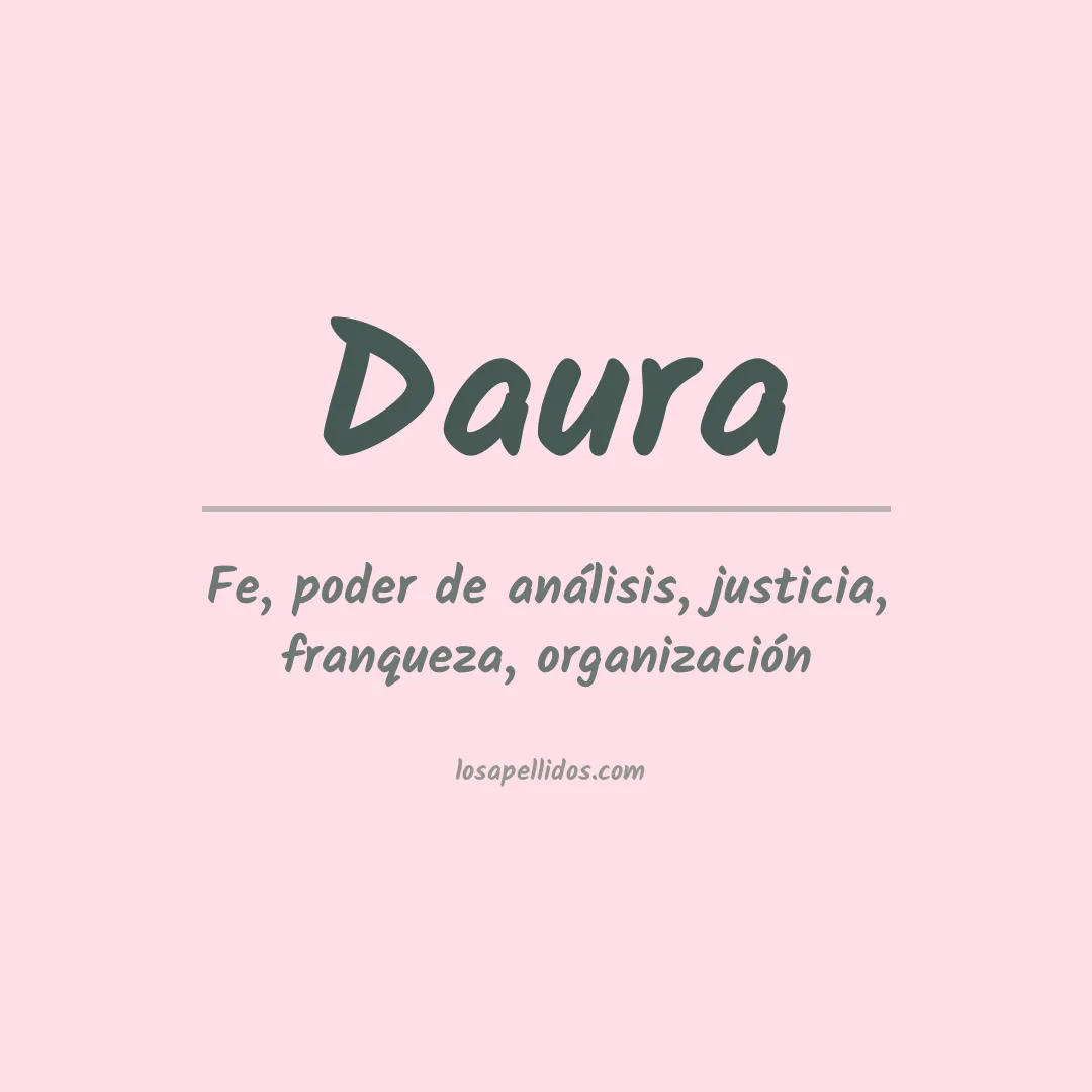 Apellido Daura
