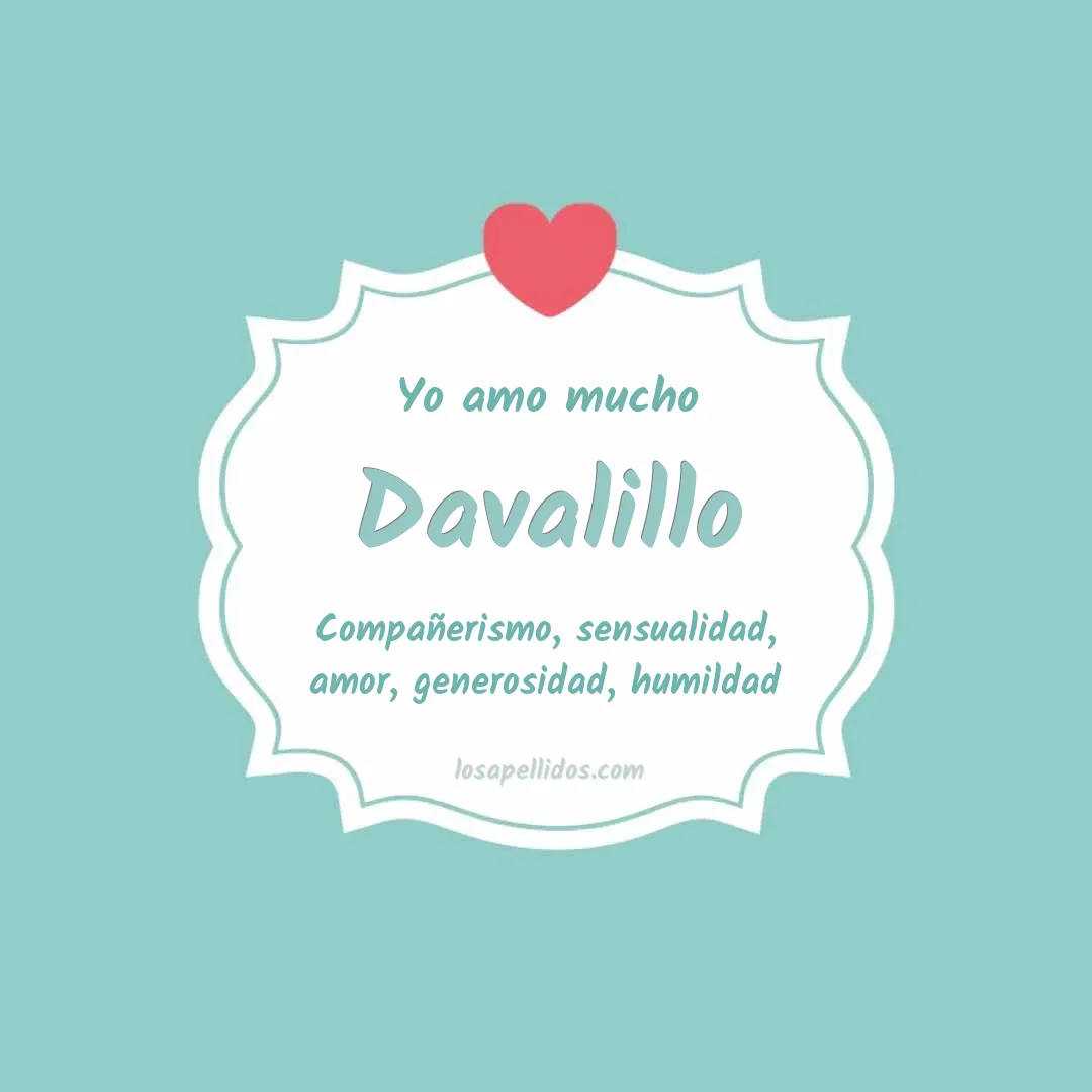 Yo amo mucho Davalillo