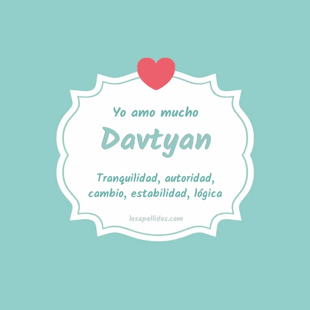 Yo amo mucho Davtyan