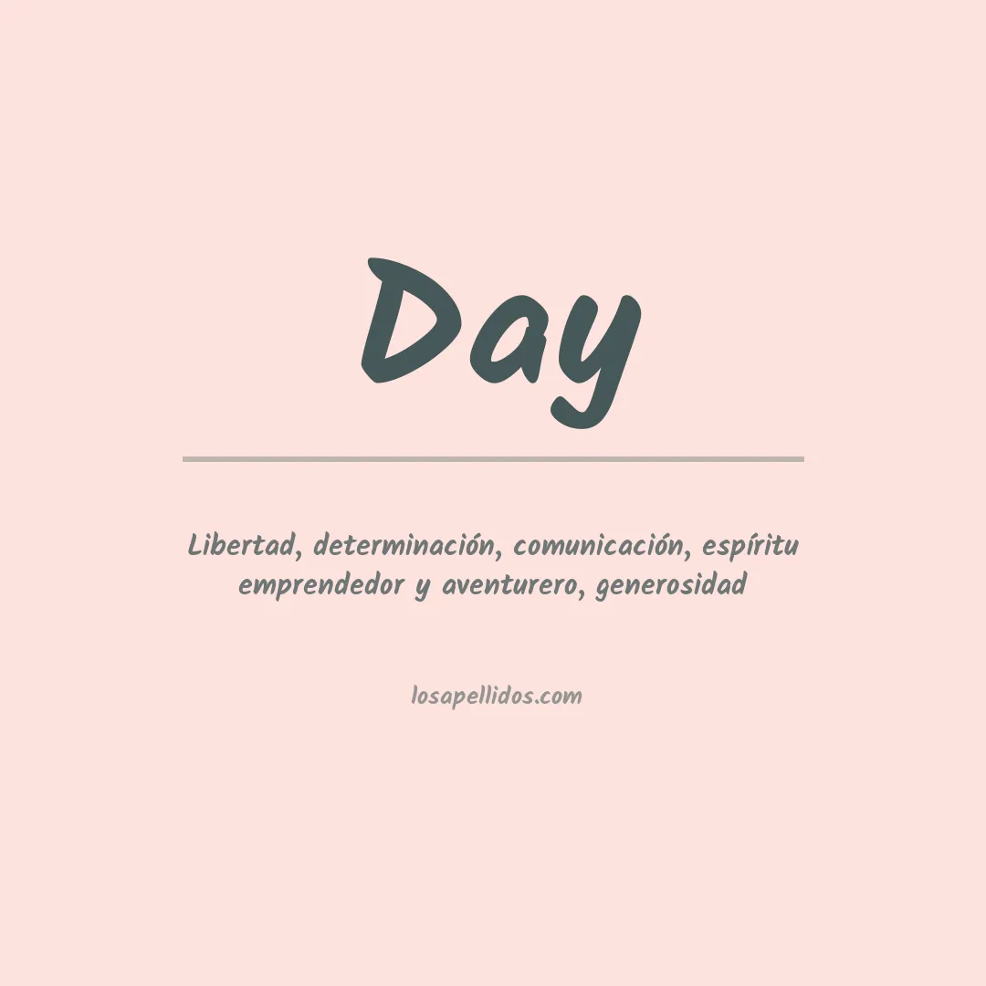 Apellido Day