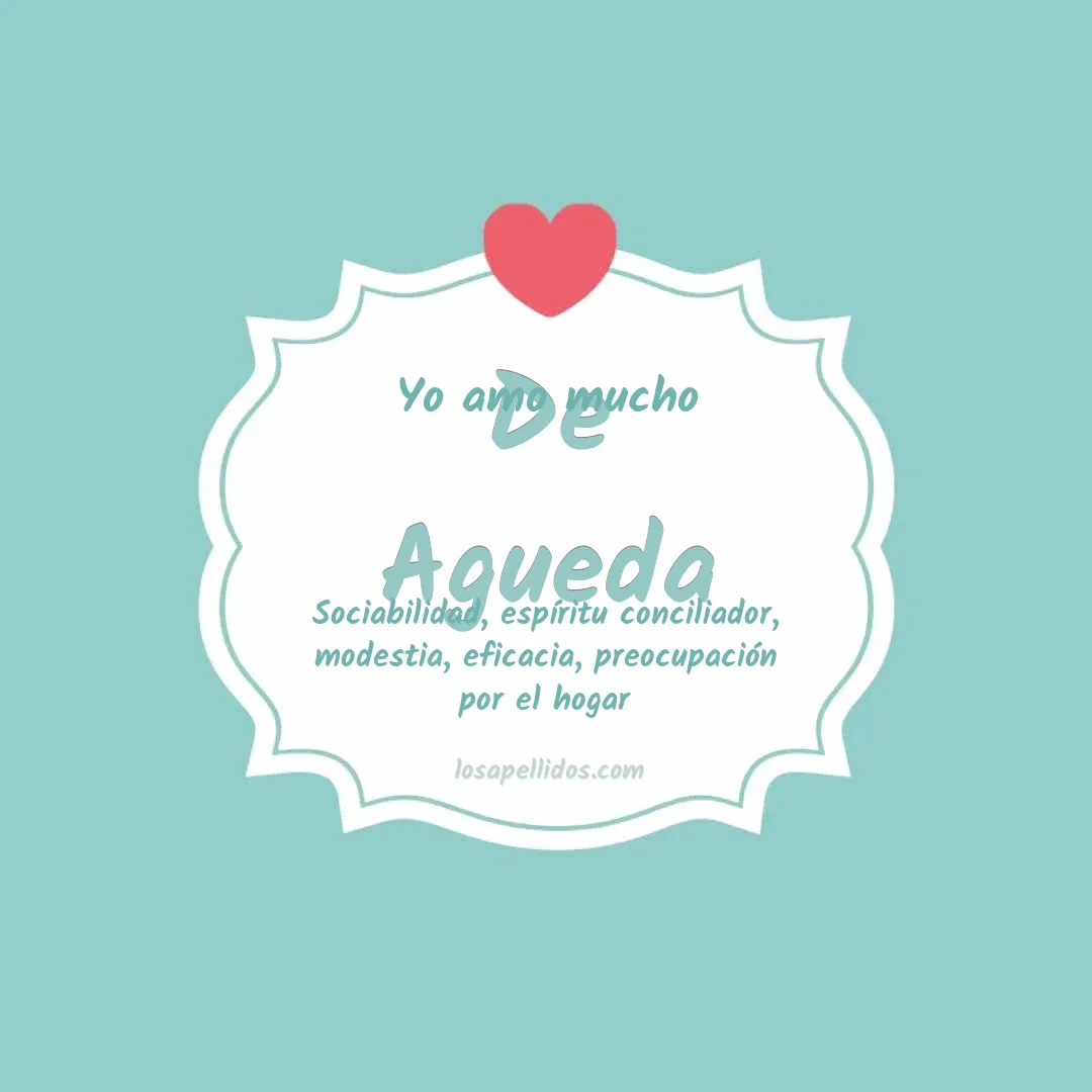 Yo amo mucho De agueda