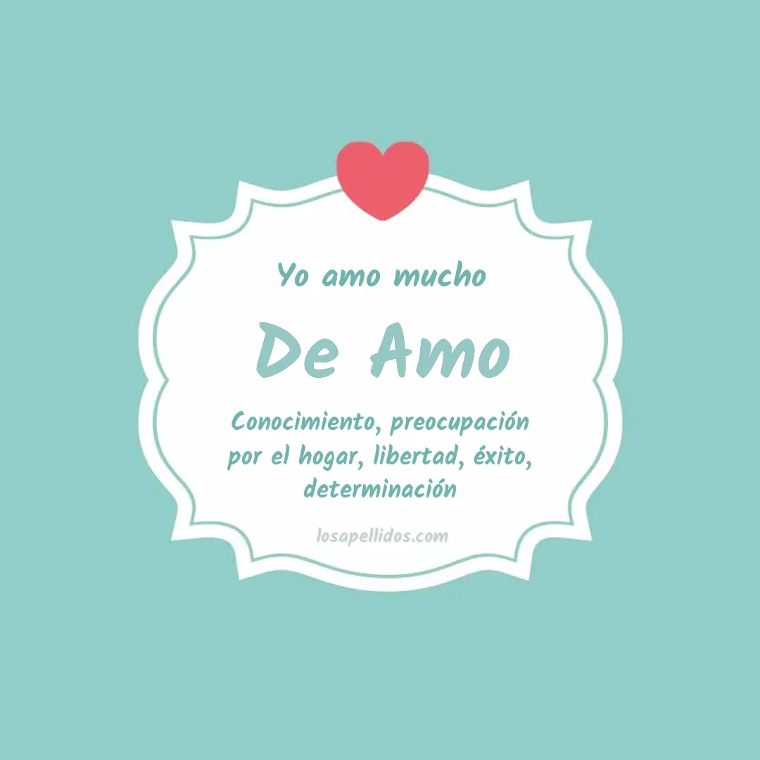 Yo amo mucho De amo