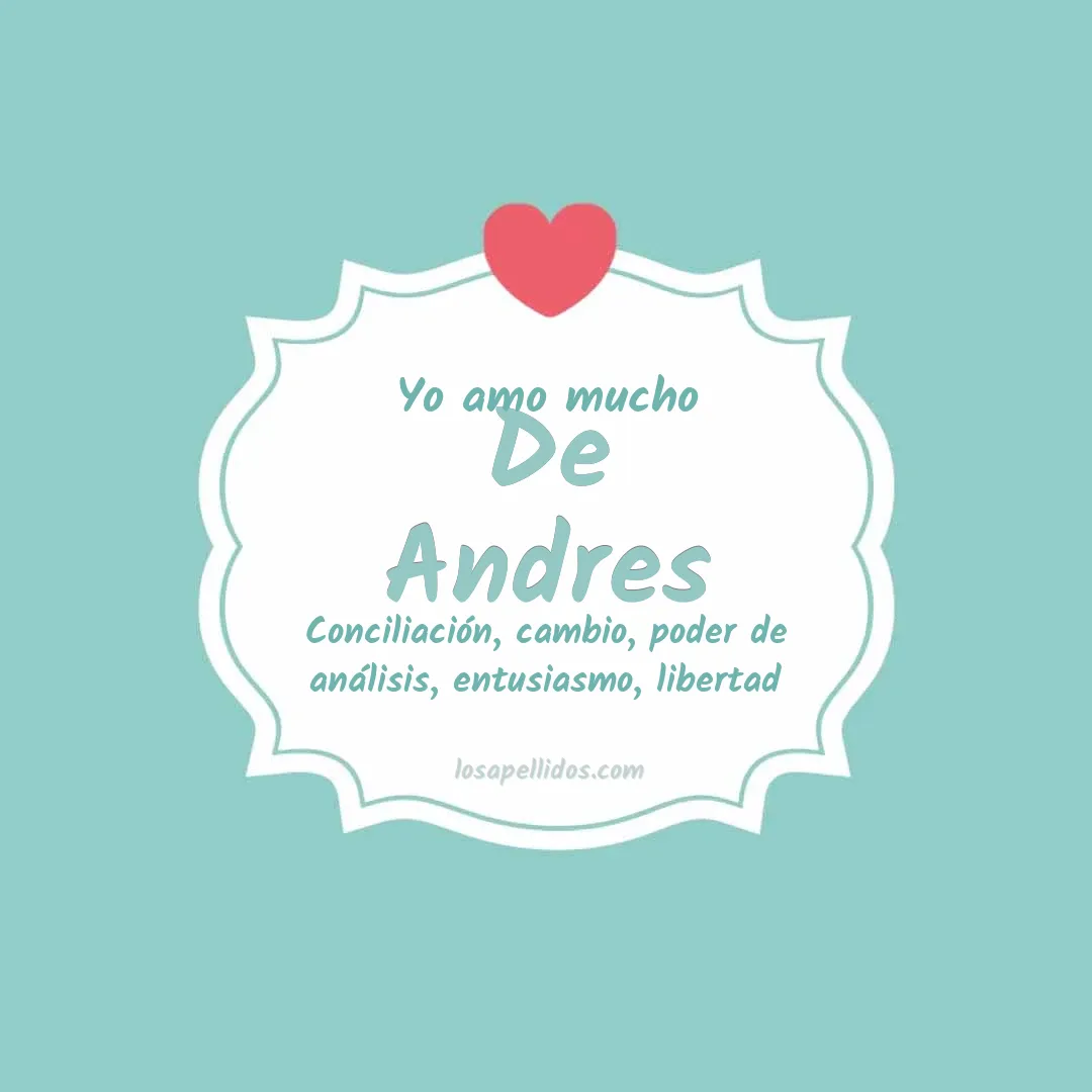 Yo amo mucho De andres