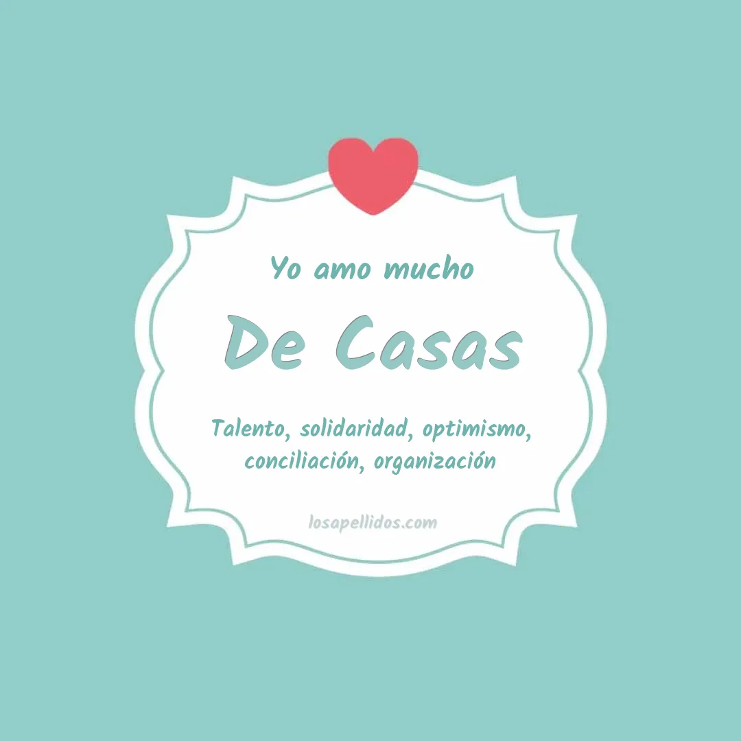 Yo amo mucho De casas