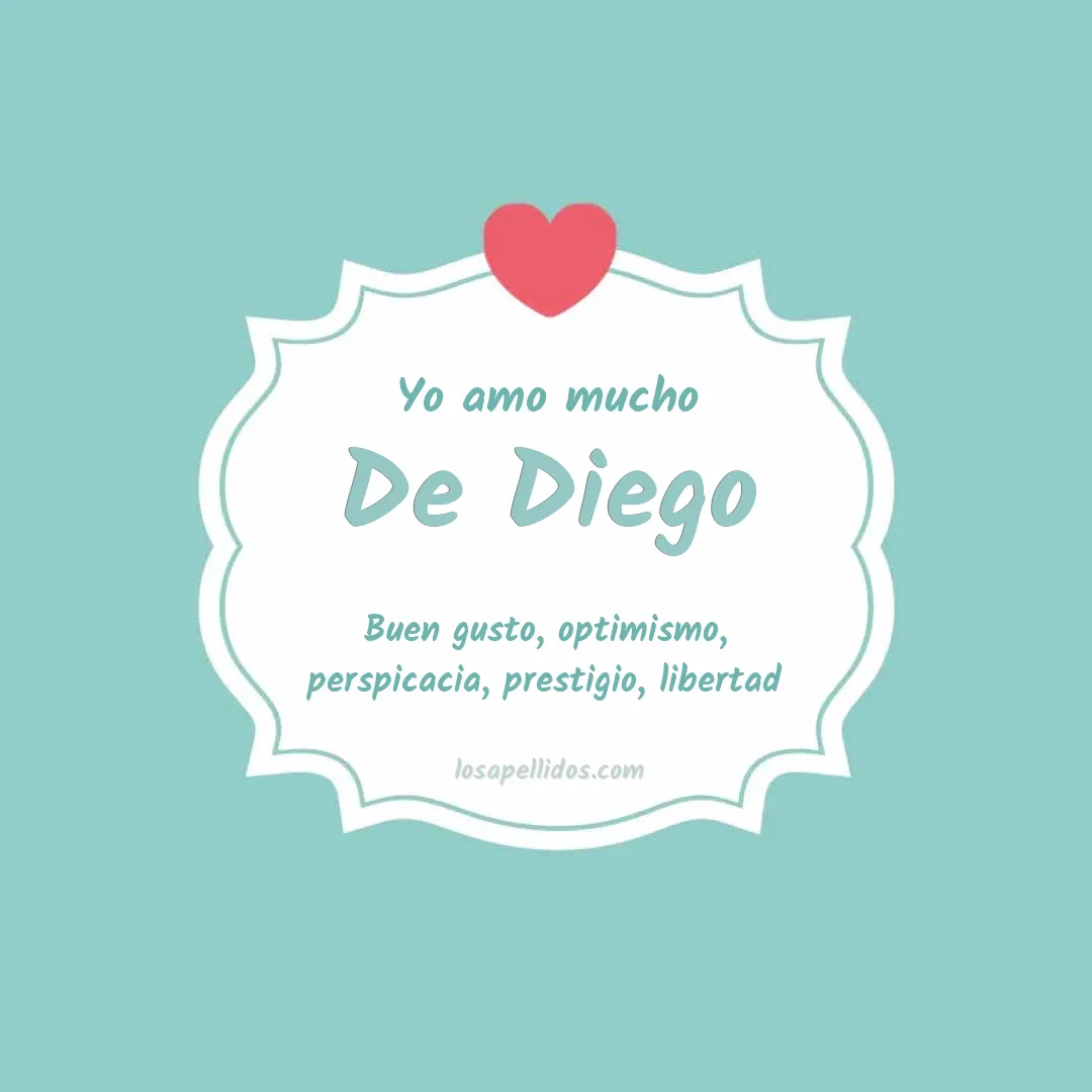 Yo amo mucho De diego