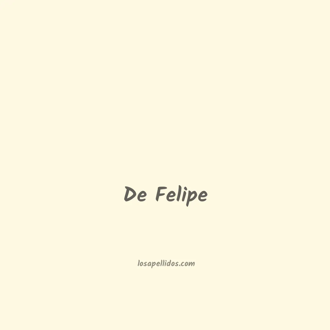 De felipe en chino