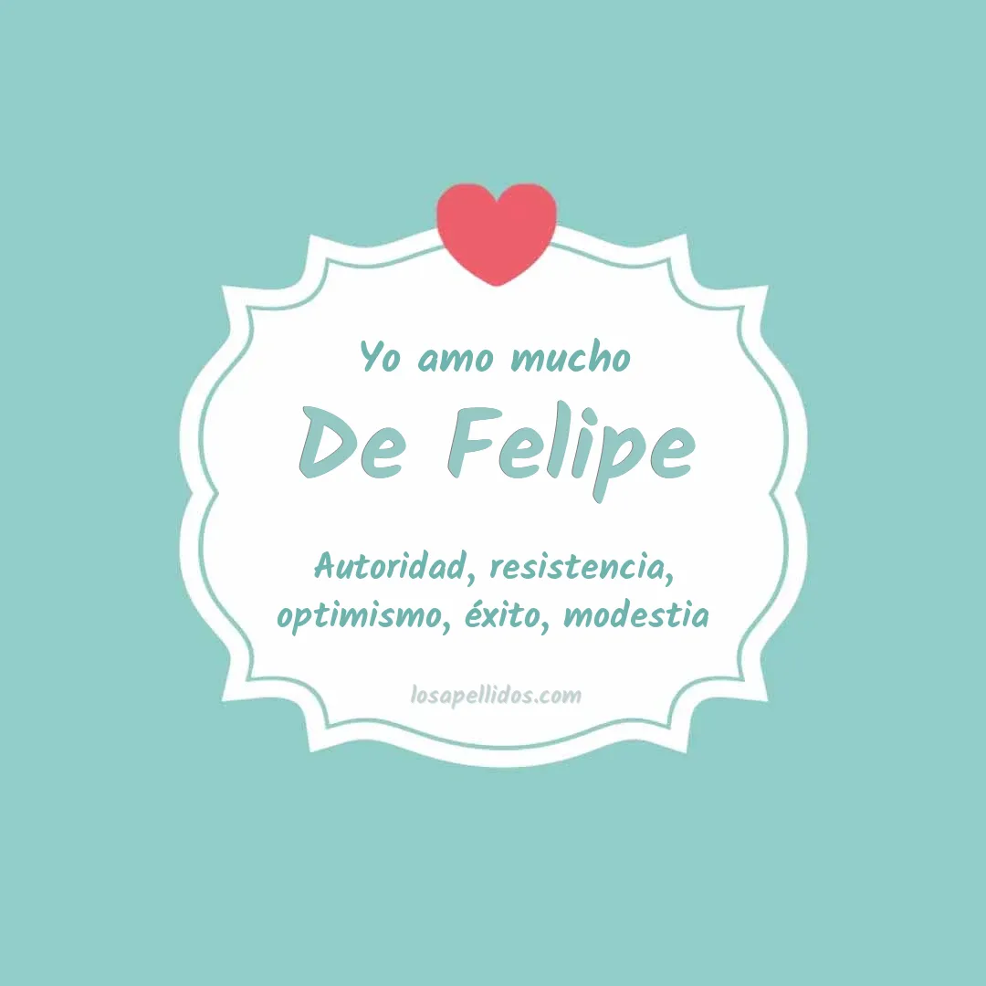 Yo amo mucho De felipe