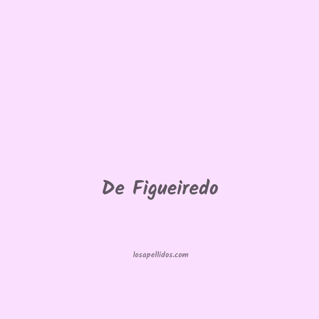 De figueiredo en chino