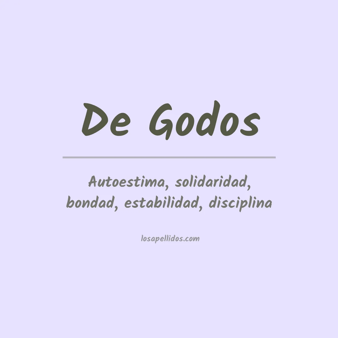 Apellido De godos