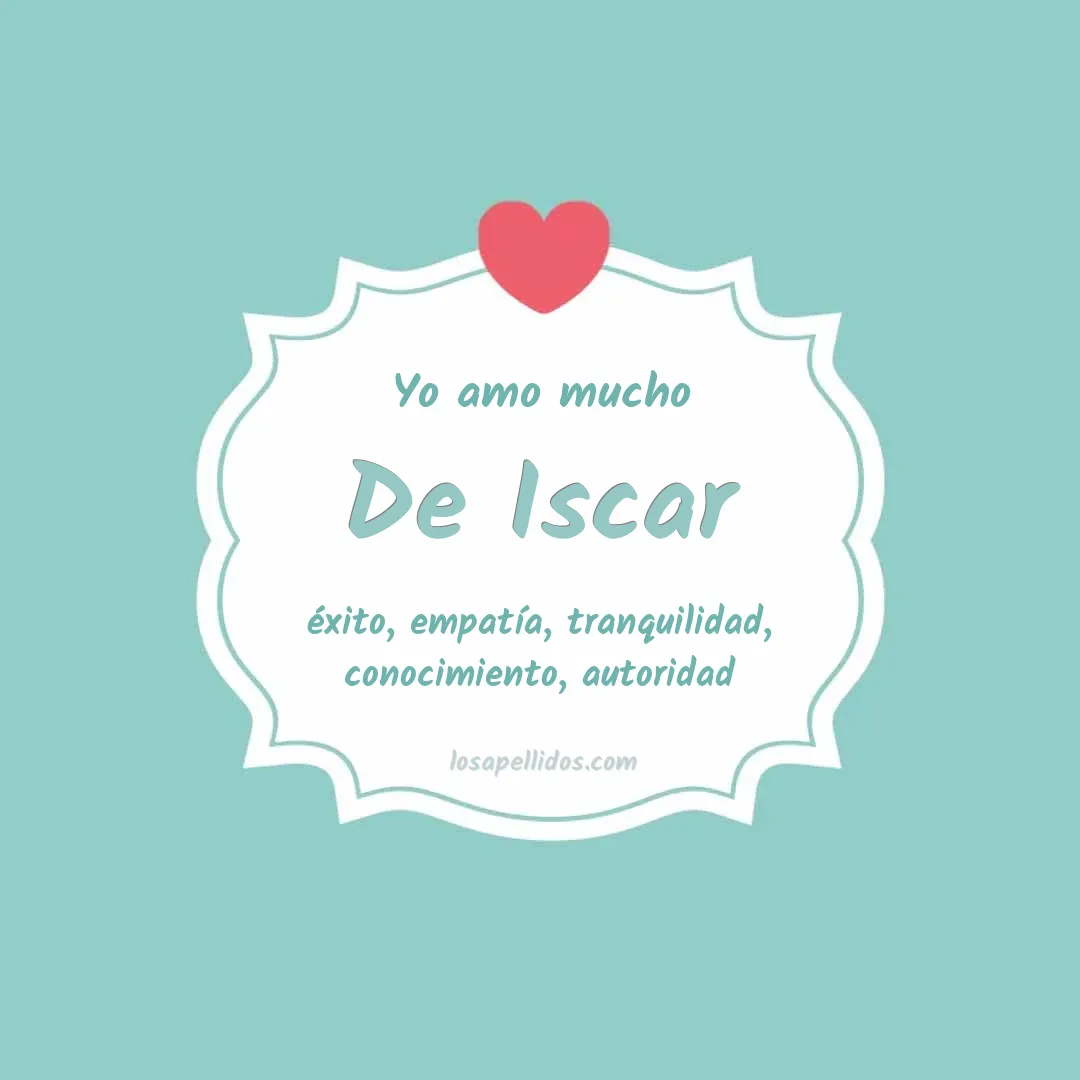 Yo amo mucho De iscar