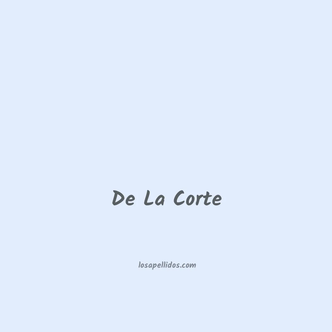 De la corte en chino