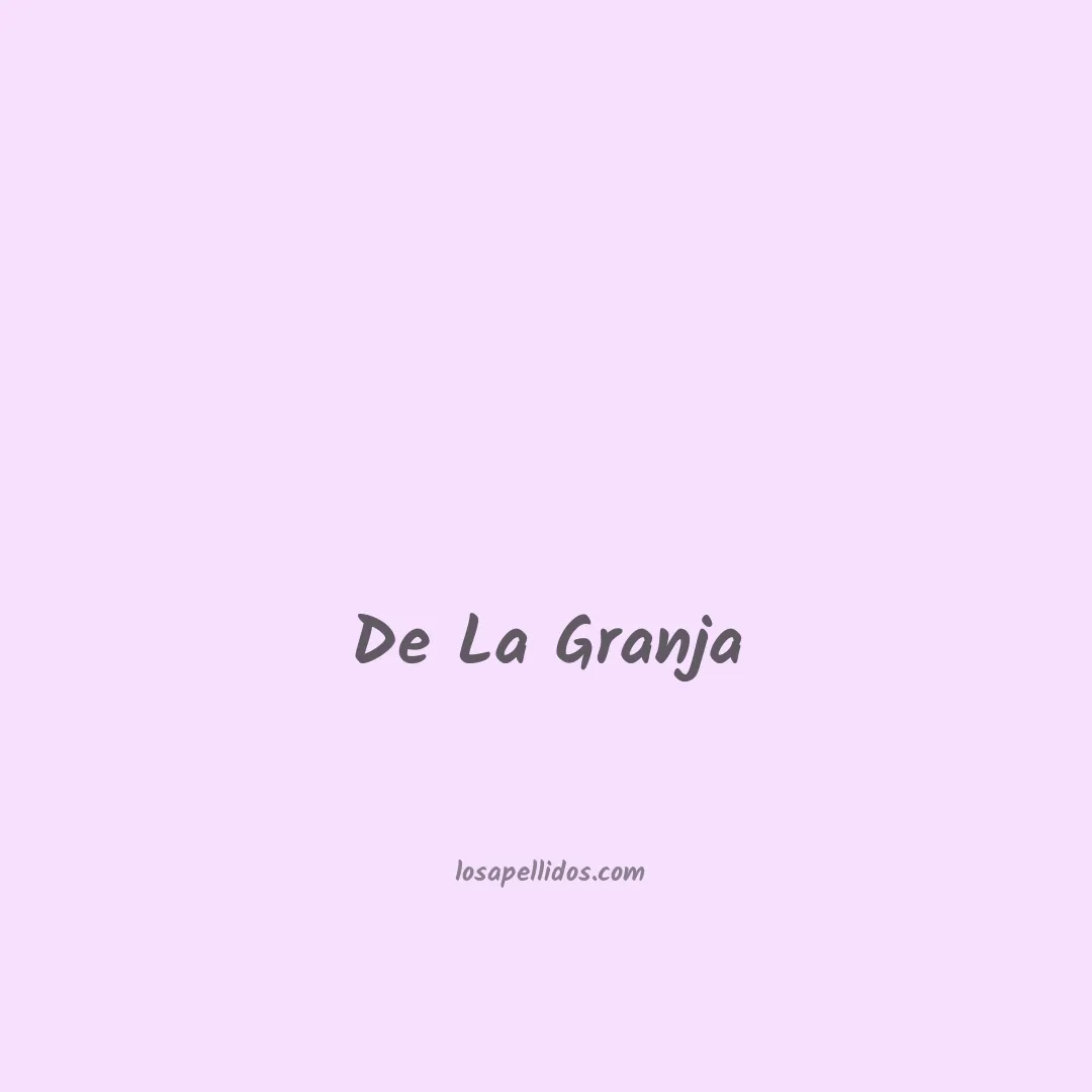 De la granja en chino