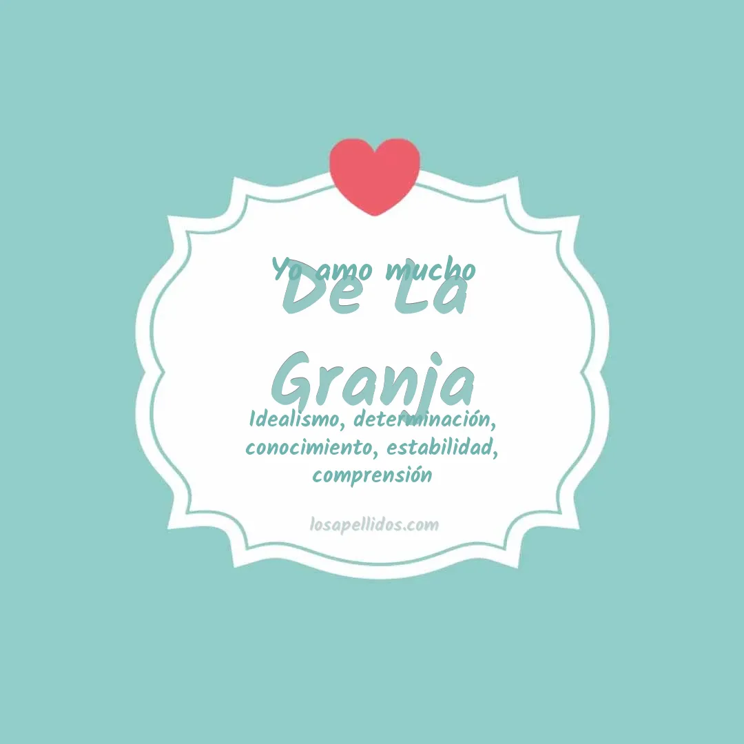 Yo amo mucho De la granja