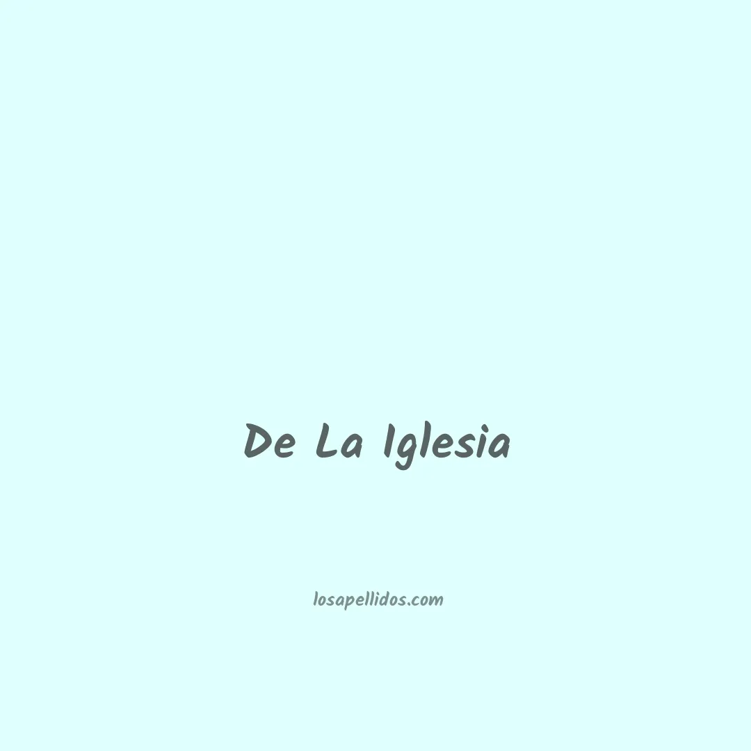 De la iglesia en chino