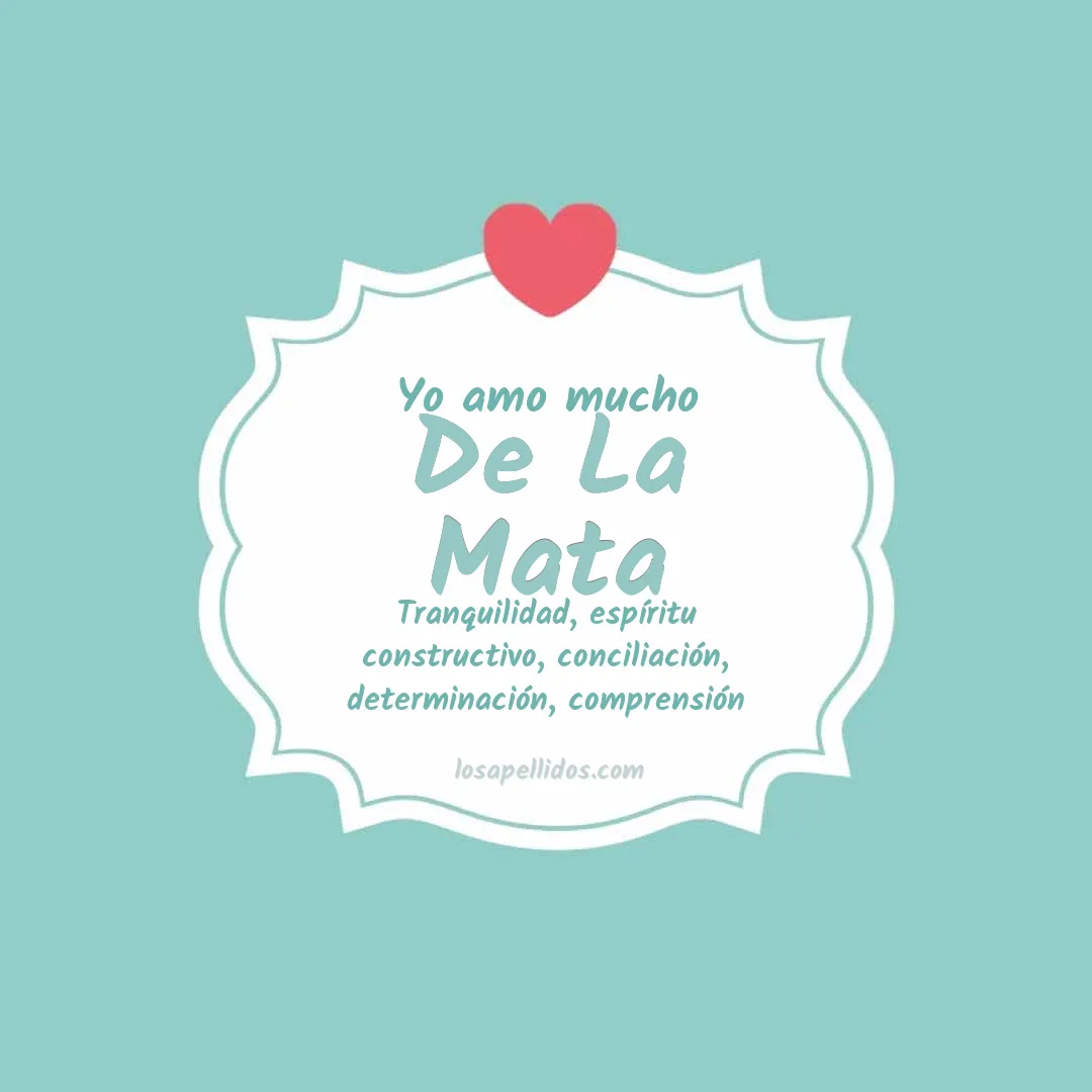 Yo amo mucho De la mata