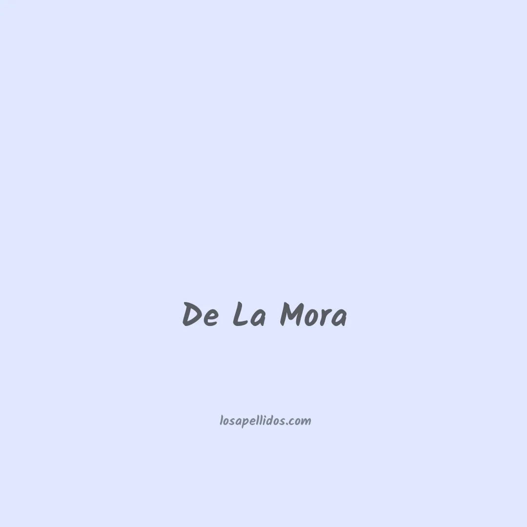 De la mora en chino