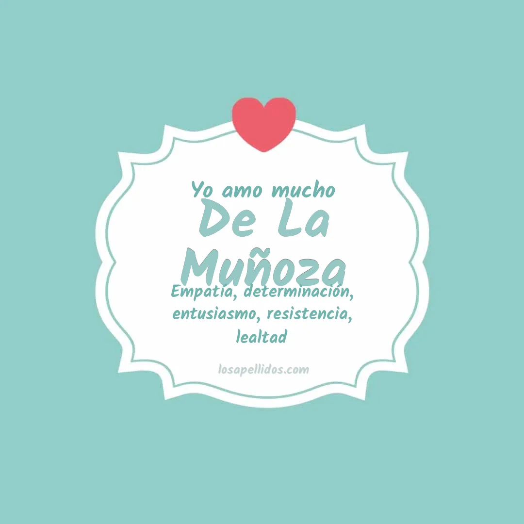 Yo amo mucho De la muñoza