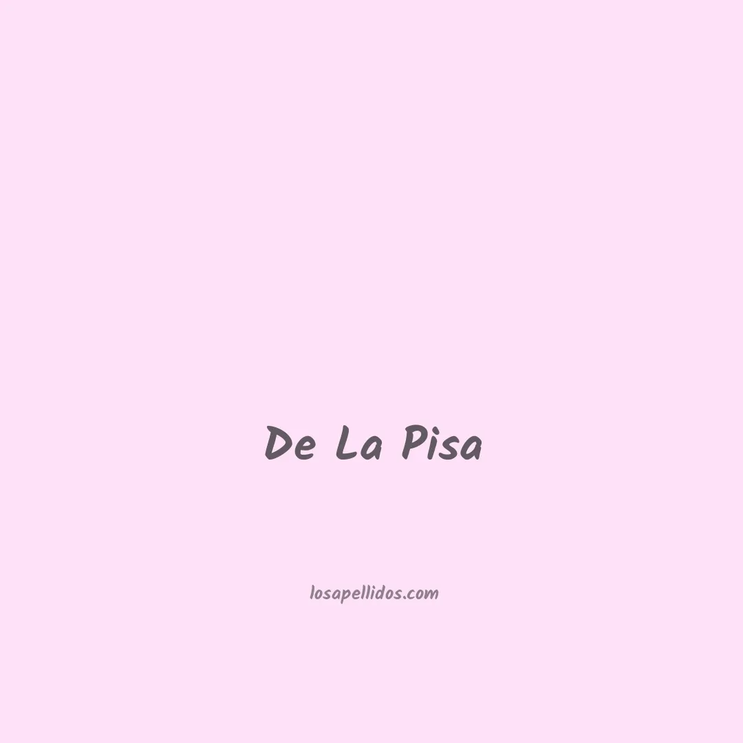 De la pisa en chino