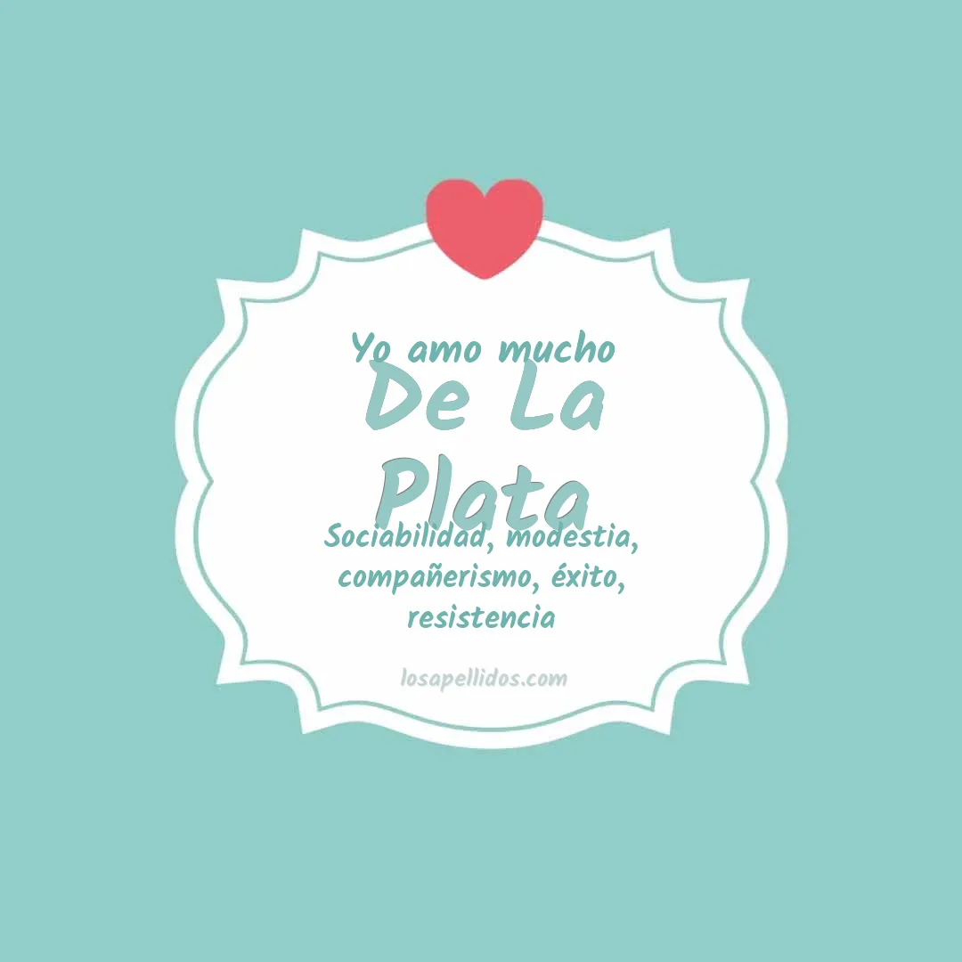 Yo amo mucho De la plata