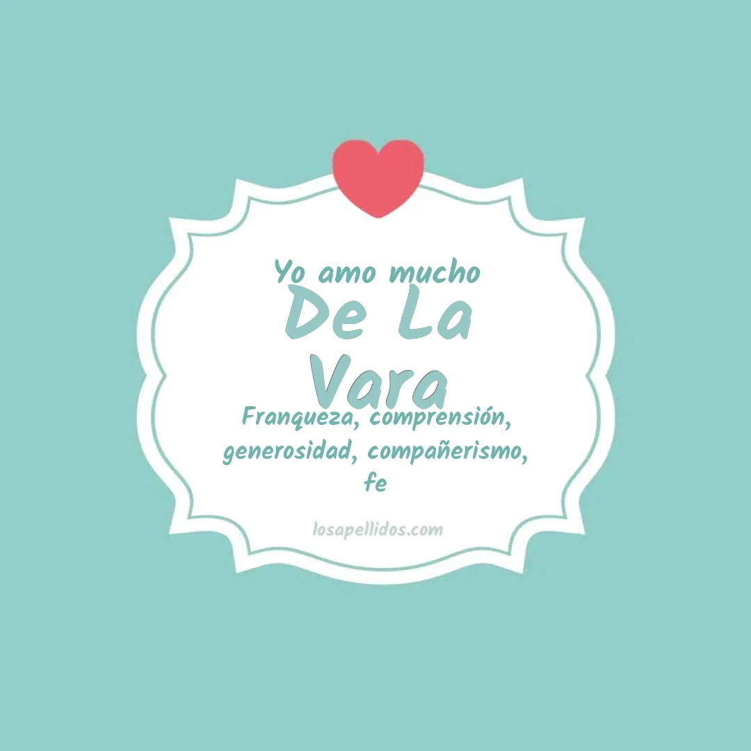 Yo amo mucho De la vara