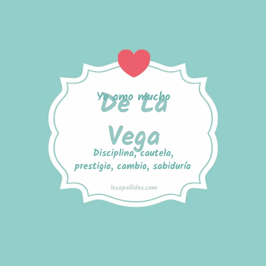Yo amo mucho De la vega
