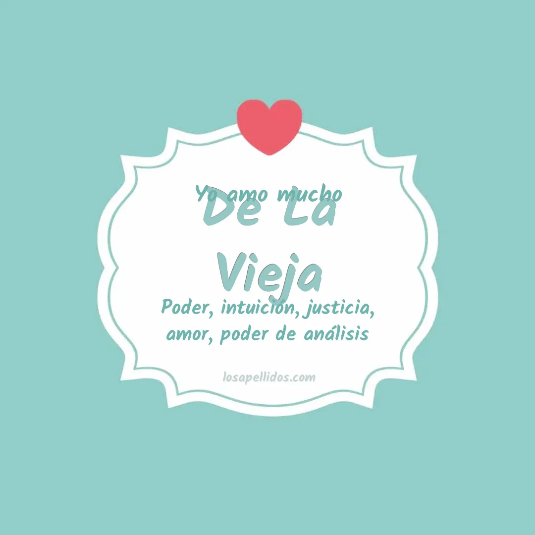 Yo amo mucho De la vieja